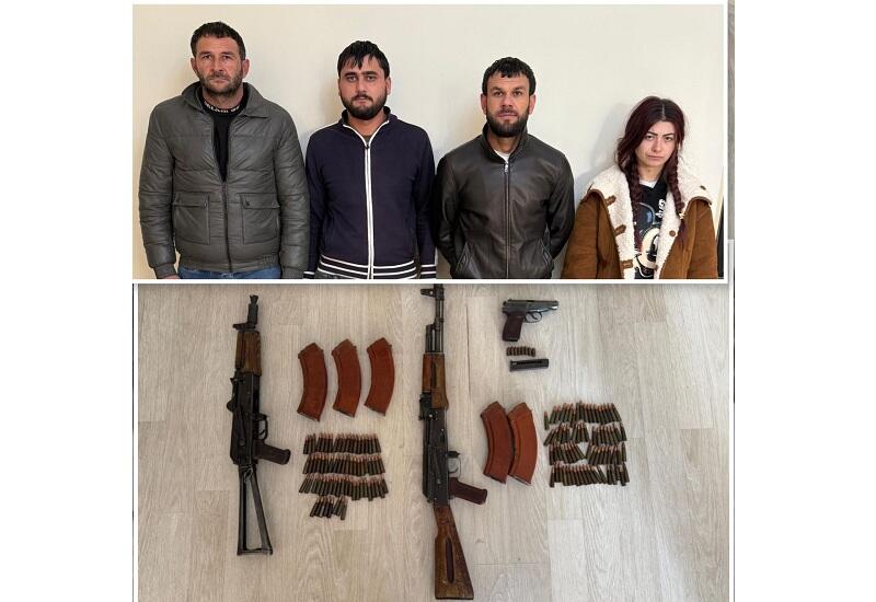 Bərdə və Ağdamda silah alveri edən cinayətkar dəstənin üzvləri ifşa edildi