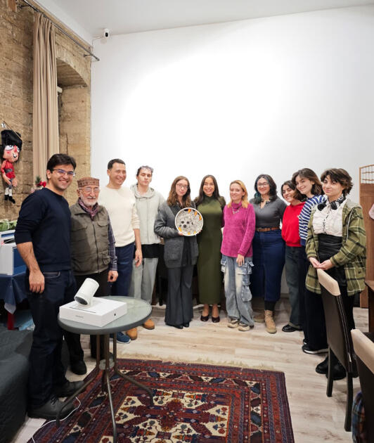 Heydər Əliyev Fondunun vitse-prezidenti Leyla Əliyeva “ANİMAFİLM Studio”nun qonağı olub