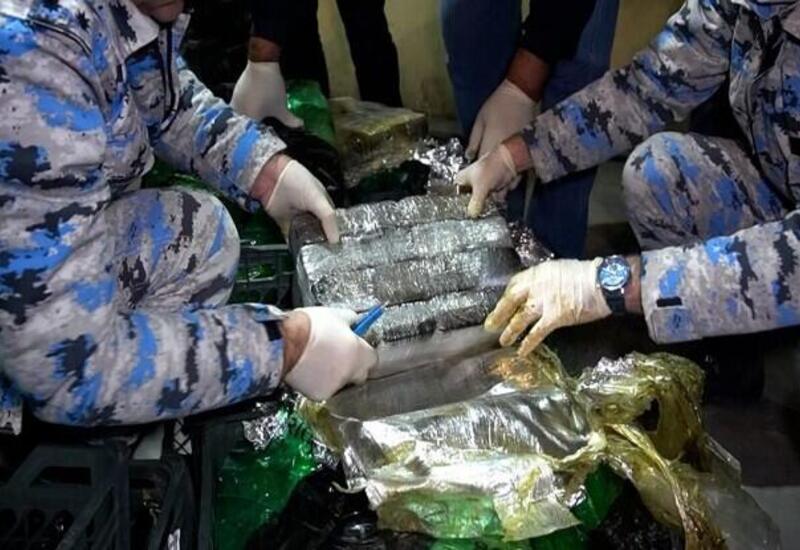"Kahı" daşıyan yük maşınından 148 kq narkotik çıxdı