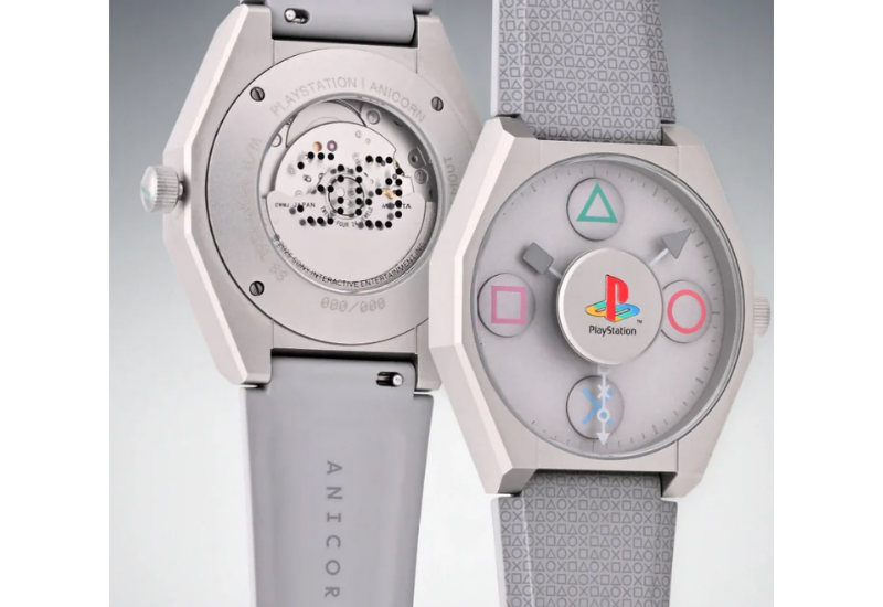 Sony выпустила механические часы в стиле консоли PlayStation 1