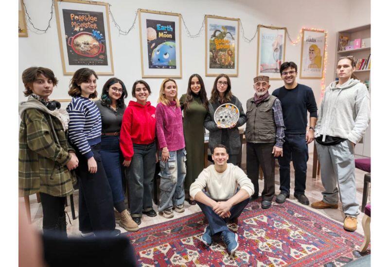 Heydər Əliyev Fondunun vitse-prezidenti Leyla Əliyeva “ANİMAFİLM Studio”nun qonağı olub