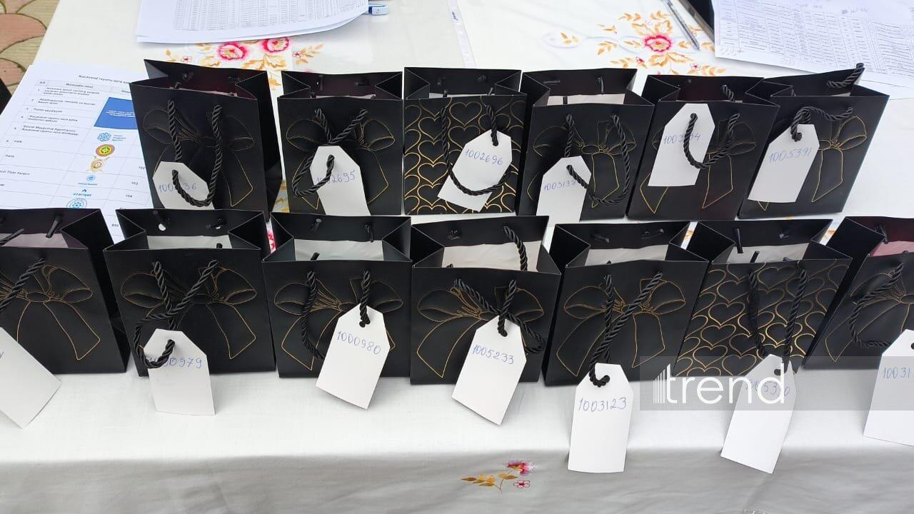 Xıdırlı kəndinə köçən ailələrə evlərinin açarları təqdim olunub