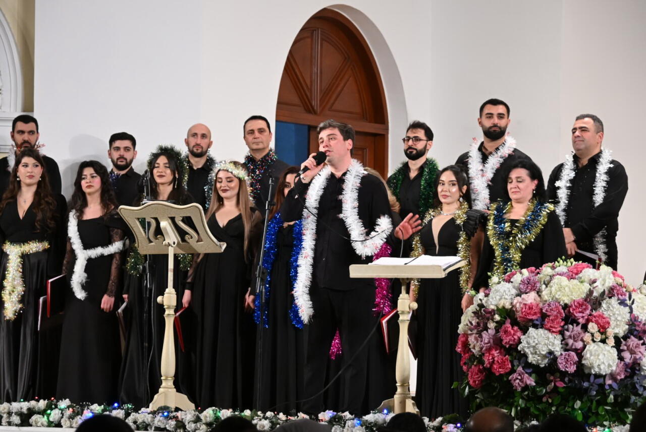 В Филармонии прошел концерт ко Дню солидарности азербайджанцев мира и Новому году