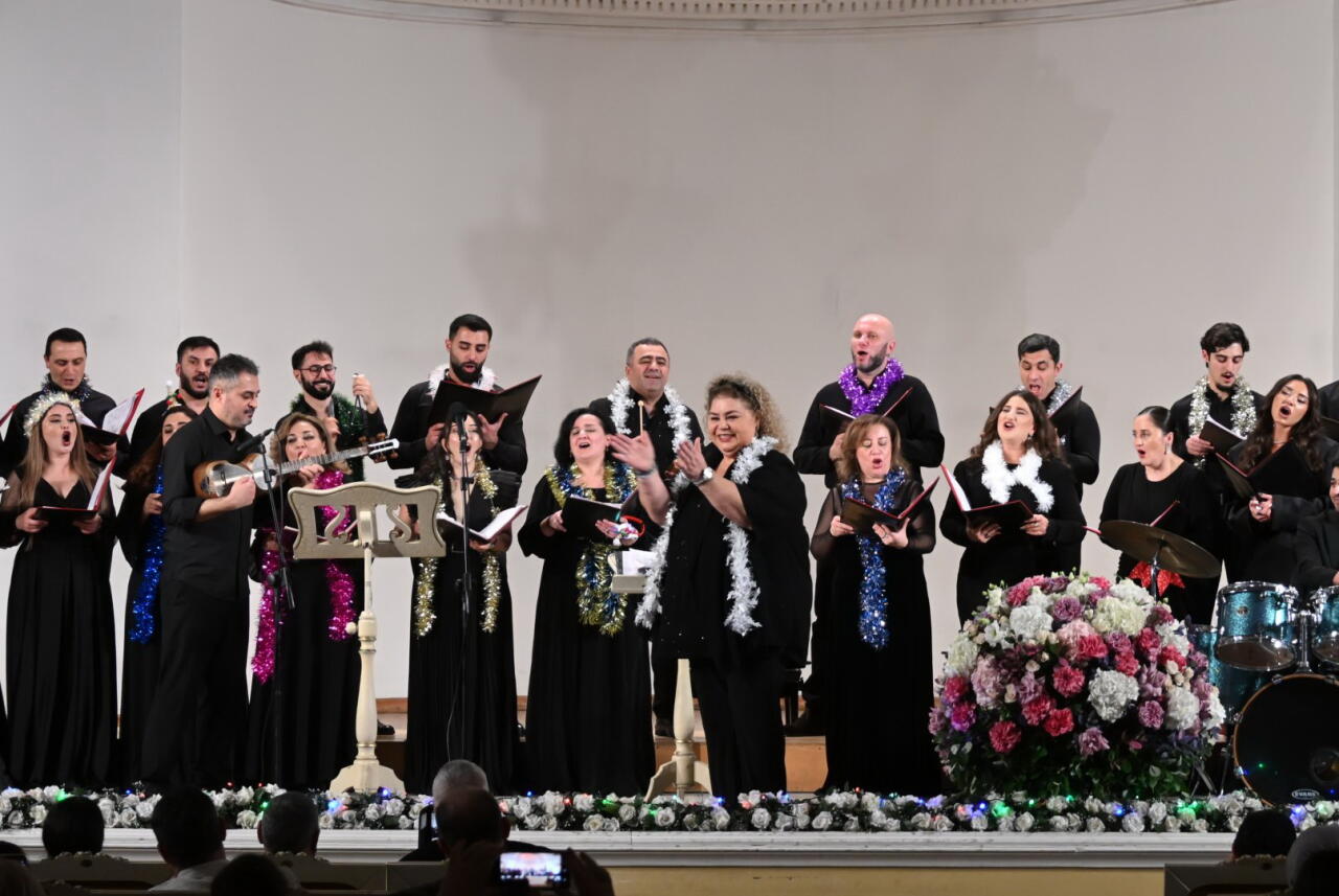 В Филармонии прошел концерт ко Дню солидарности азербайджанцев мира и Новому году