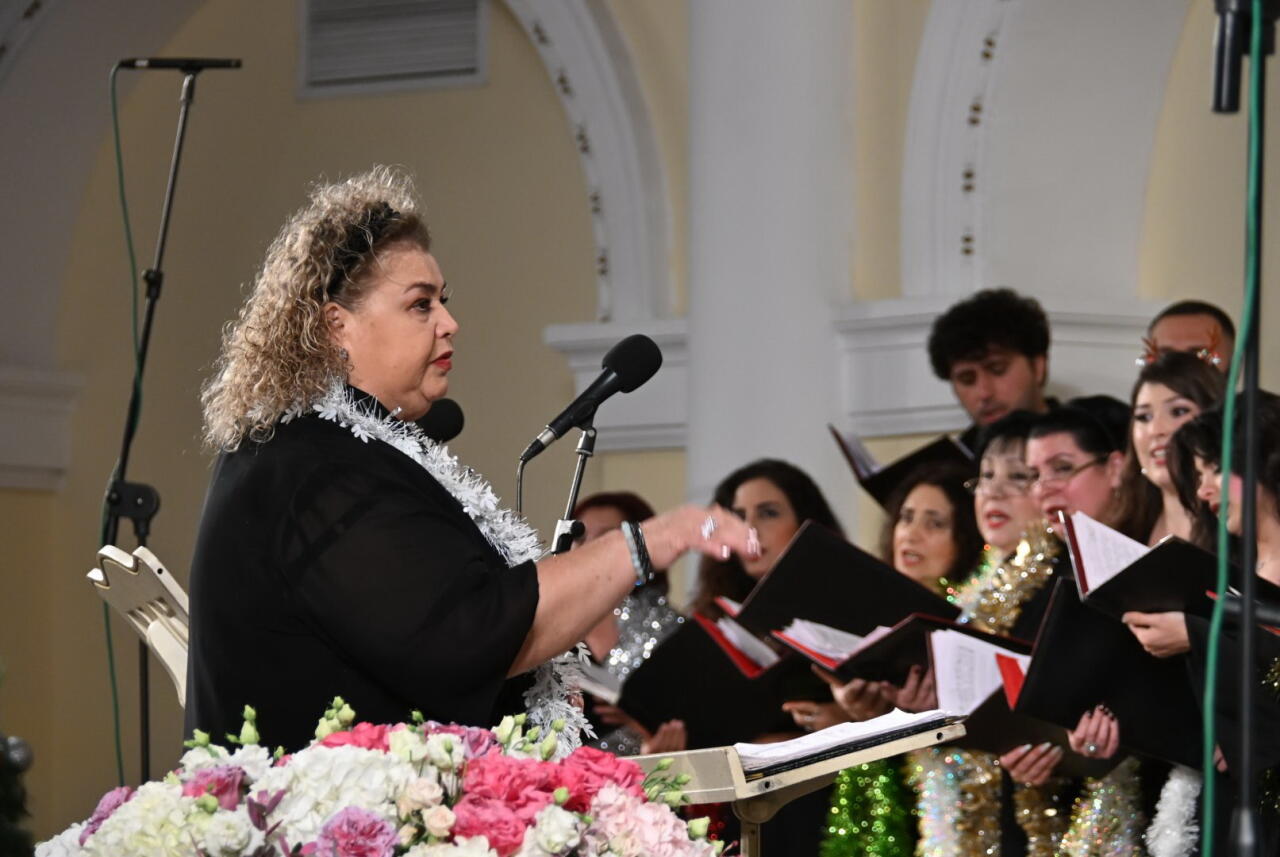 В Филармонии прошел концерт ко Дню солидарности азербайджанцев мира и Новому году