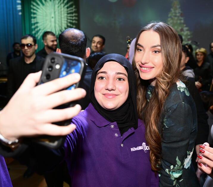 Leyla Əliyeva və Alena Əliyeva DOST İnklüziv İnkişaf və Yaradıcılıq Mərkəzini ziyarət ediblər