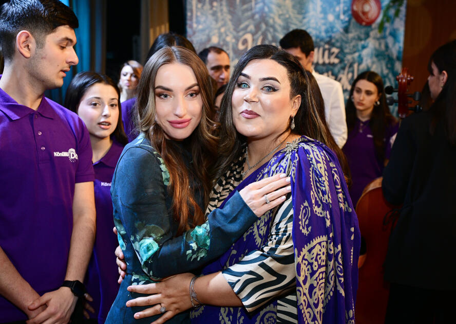 Leyla Əliyeva və Alena Əliyeva DOST İnklüziv İnkişaf və Yaradıcılıq Mərkəzini ziyarət ediblər