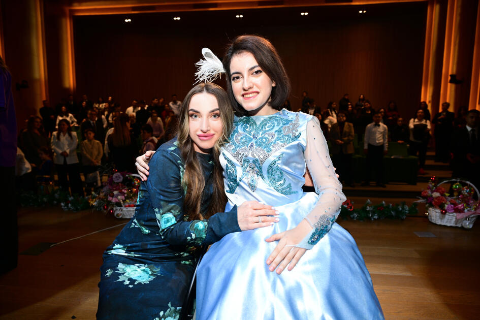 Leyla Əliyeva və Alena Əliyeva DOST İnklüziv İnkişaf və Yaradıcılıq Mərkəzini ziyarət ediblər