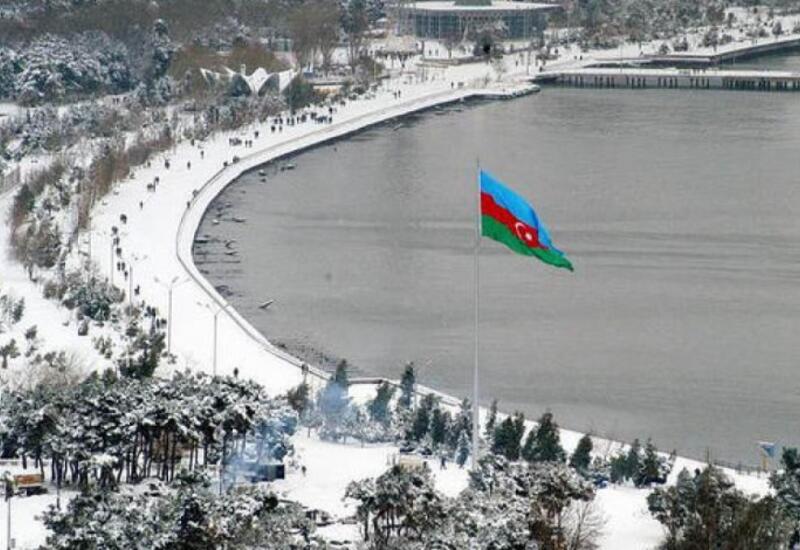 В Баку пойдет мокрый снег