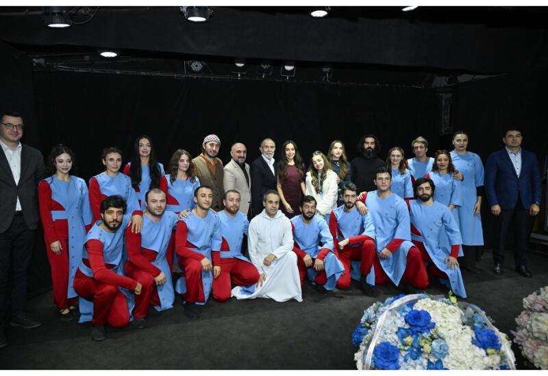 Leyla Əliyeva və Alena Əliyeva Pantomim Teatrında “Romeo və Cülyetta” tamaşasını izləyiblər - FOTO