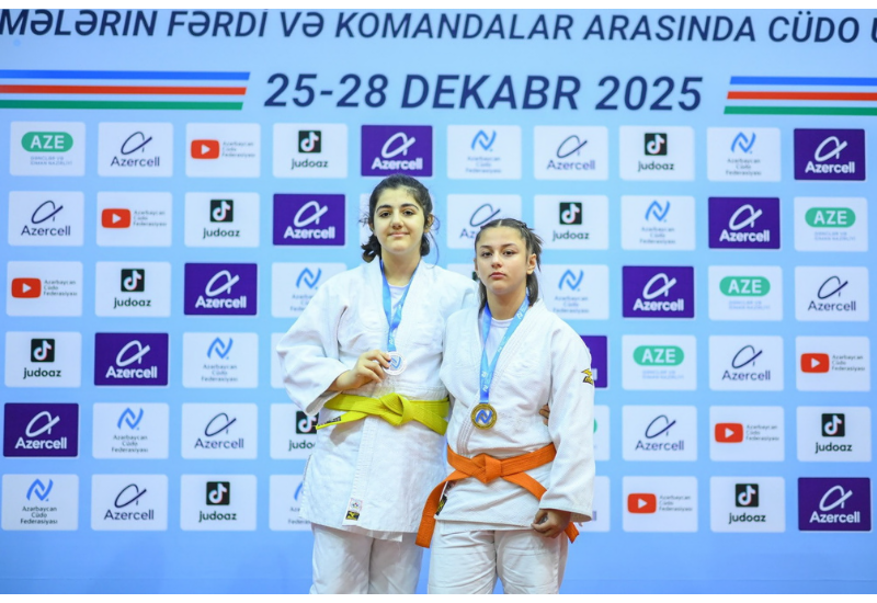 Завершились индивидуальные соревнования чемпионата Азербайджана по дзюдо U14