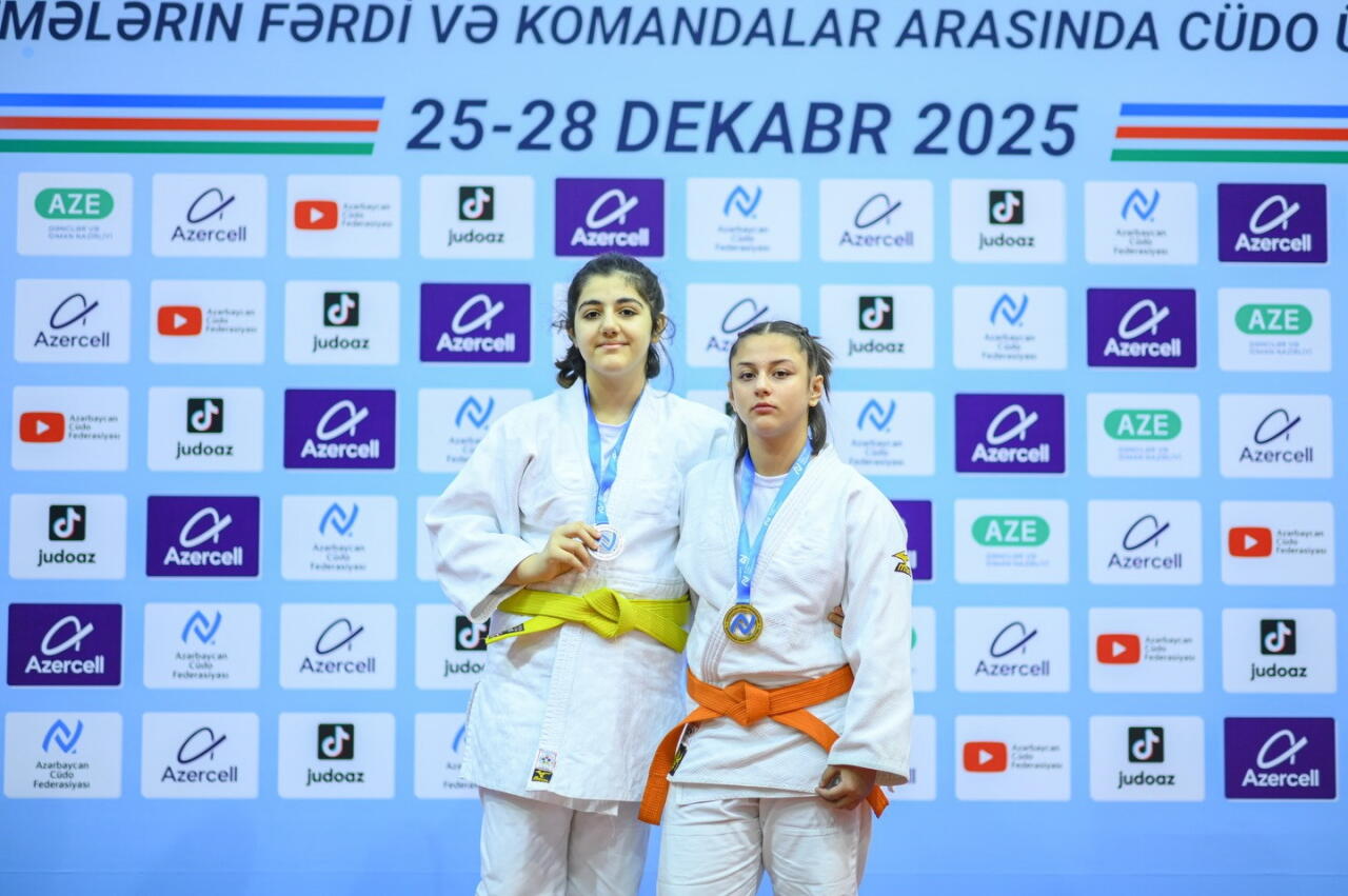 Завершились индивидуальные соревнования чемпионата Азербайджана по дзюдо U14