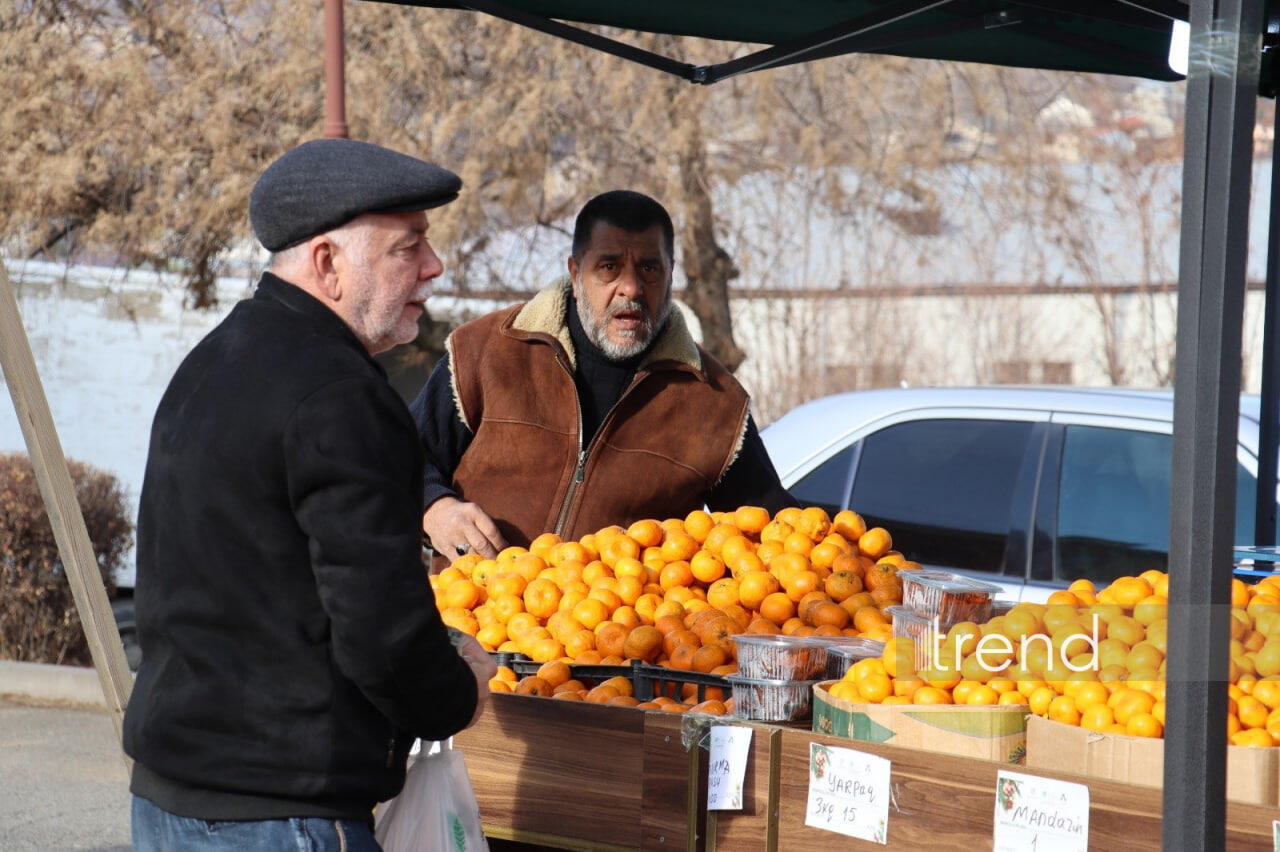 Xankəndidə “Kənddən şəhərə” Yeni il kənd təsərrüfatı yarmarkası təşkil olunub