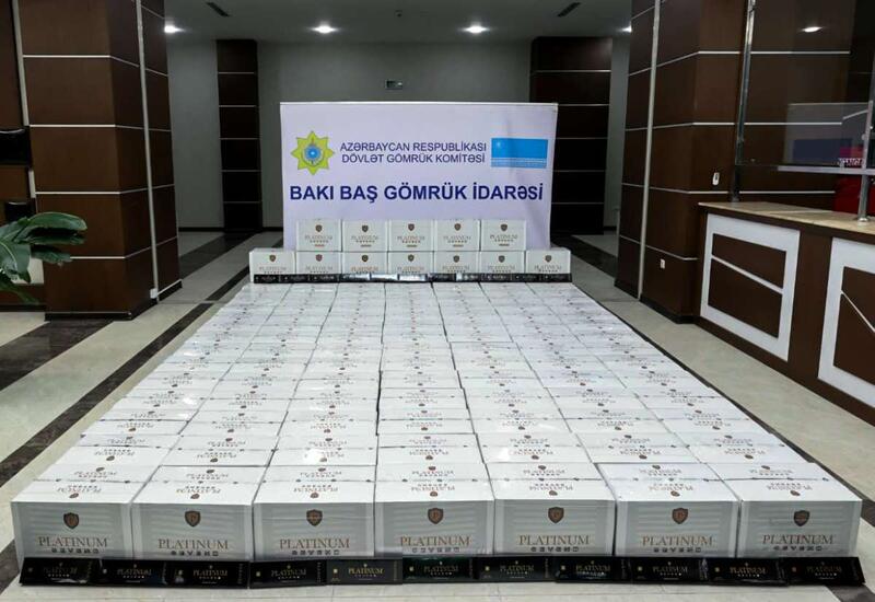 В Азербайджане пресечен незаконный ввоз в страну крупной партии сигарет