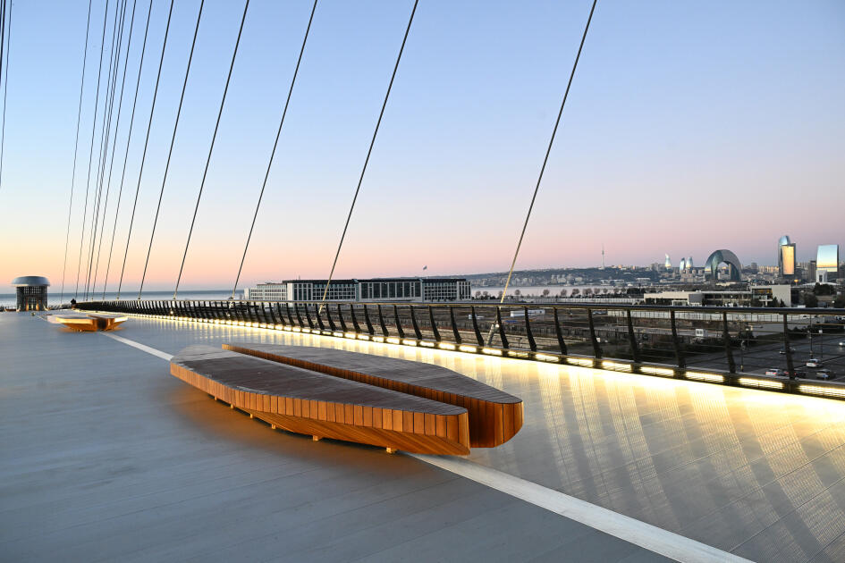 Президент Ильхам Алиев и Первая леди Мехрибан Алиева посетили «Баку Белый город»