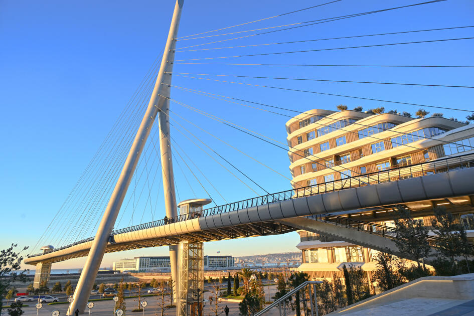 Президент Ильхам Алиев и Первая леди Мехрибан Алиева посетили «Баку Белый город»