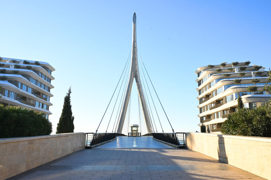 Президент Ильхам Алиев и Первая леди Мехрибан Алиева посетили «Баку Белый город»