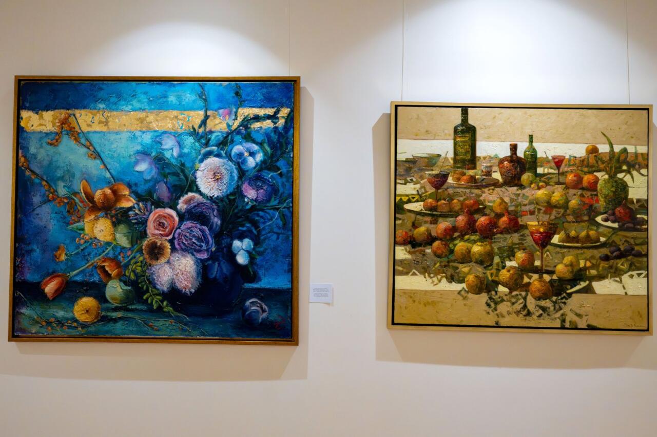 Состоялось открытие выставки, посвящённой 25-летию Азербайджанской академии художеств