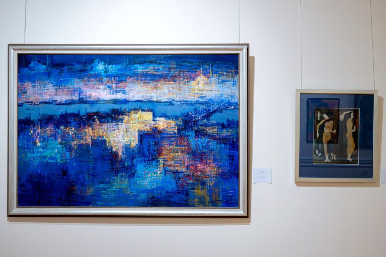 Состоялось открытие выставки, посвящённой 25-летию Азербайджанской академии художеств