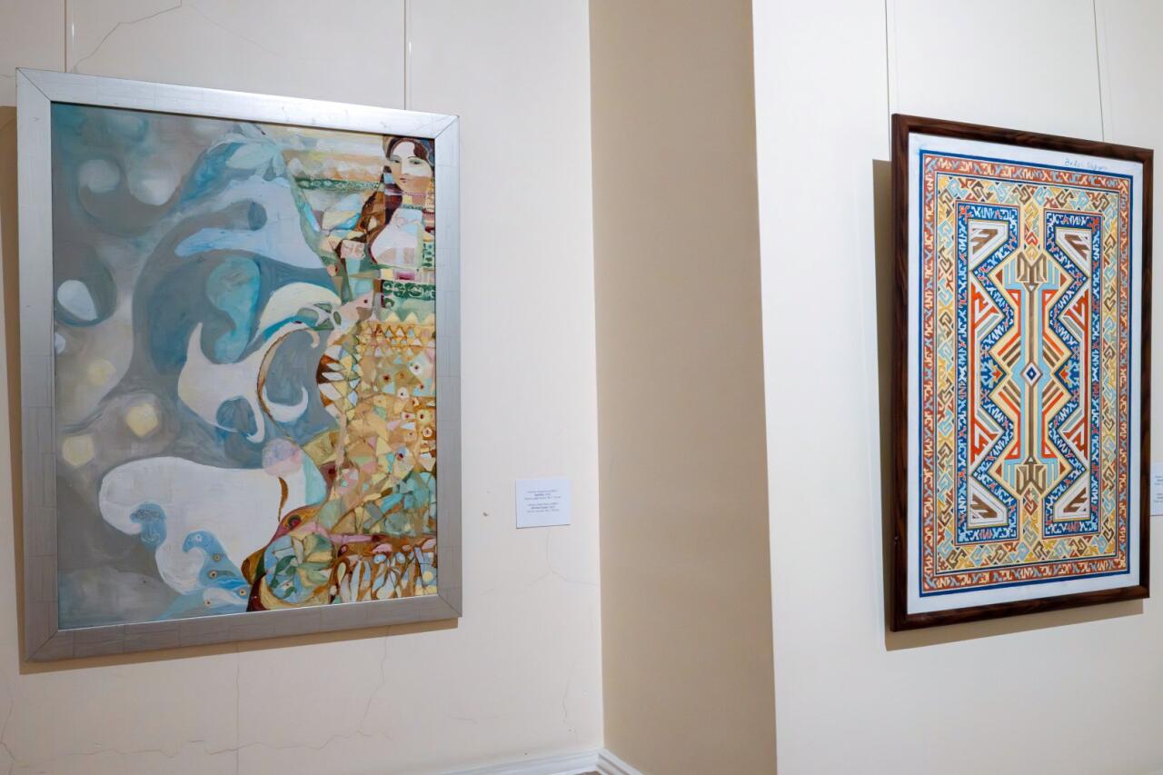 Состоялось открытие выставки, посвящённой 25-летию Азербайджанской академии художеств