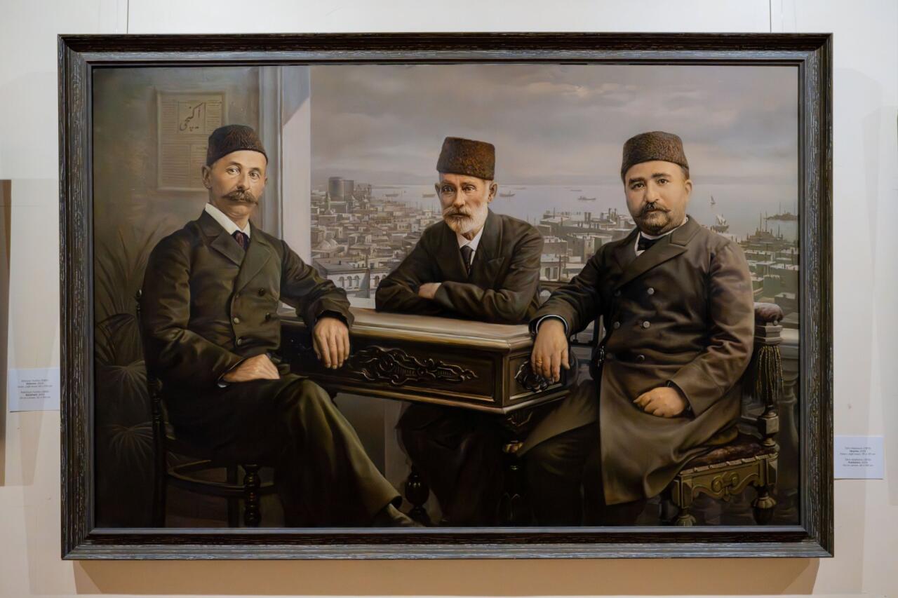 Состоялось открытие выставки, посвящённой 25-летию Азербайджанской академии художеств