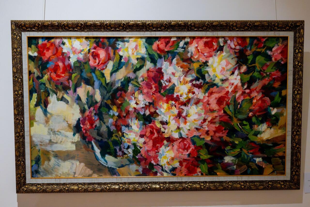 Состоялось открытие выставки, посвящённой 25-летию Азербайджанской академии художеств