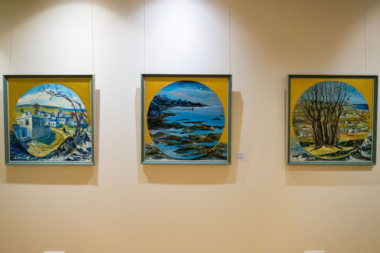 Состоялось открытие выставки, посвящённой 25-летию Азербайджанской академии художеств