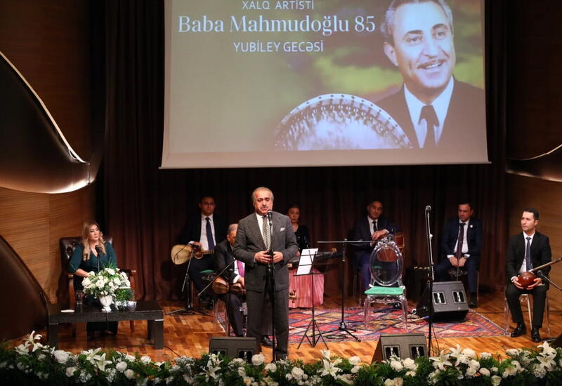 Торжественный вечер к 85-летию Бабы Махмудоглу
