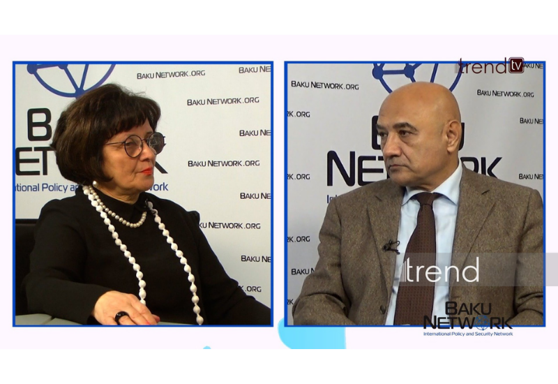 Для меня Гимн Азербайджана - одно из самых сильных и совершенных произведений - Ирина Эльдарова в передаче "Диалог с Тофиком Аббасовым"