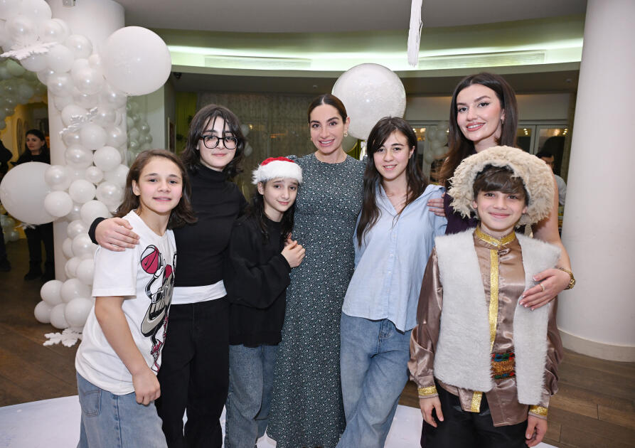Leyla Əliyeva, Arzu Əliyeva və Alena Əliyeva xüsusi qayğıya ehtiyacı olan uşaqlar üçün təşkil olunan bayram şənliyində iştirak ediblər