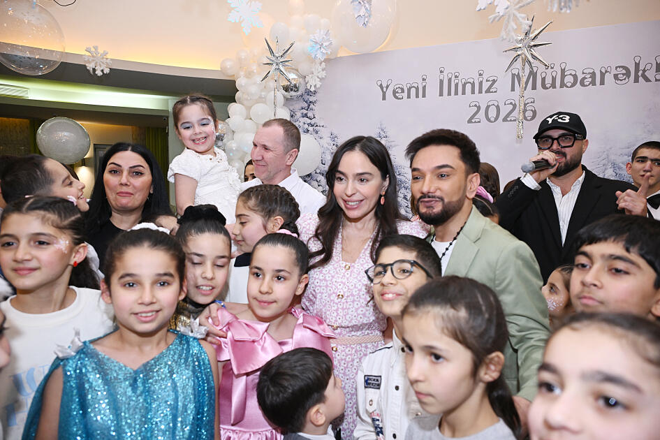 Leyla Əliyeva, Arzu Əliyeva və Alena Əliyeva xüsusi qayğıya ehtiyacı olan uşaqlar üçün təşkil olunan bayram şənliyində iştirak ediblər