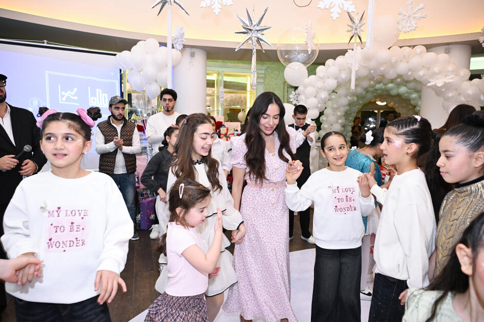 Leyla Əliyeva, Arzu Əliyeva və Alena Əliyeva xüsusi qayğıya ehtiyacı olan uşaqlar üçün təşkil olunan bayram şənliyində iştirak ediblər