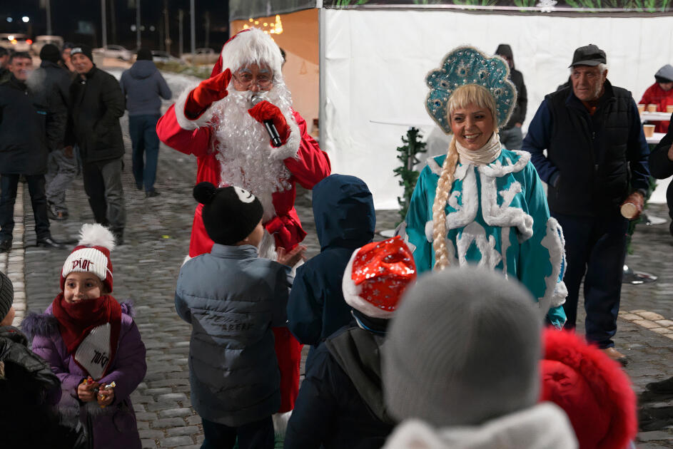 Kəlbəcər rayonunda 32 il sonra ilk dəfə Yeni il tədbiri keçirilib