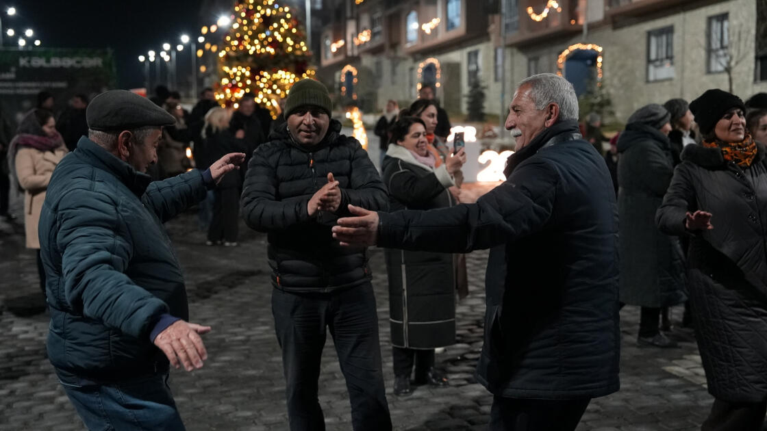 Kəlbəcər rayonunda 32 il sonra ilk dəfə Yeni il tədbiri keçirilib