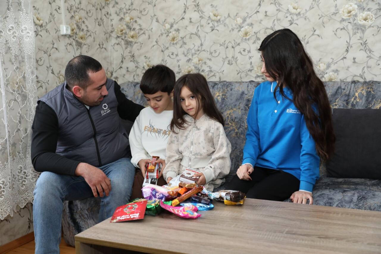 PASHA Holding предоставил праздничные подарки семьям шехидов