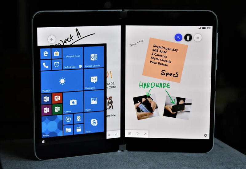 Прототип мобильной ОС Microsoft заработал на Surface Duo