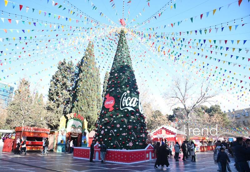 Bakı Yeni il ərəfəsində