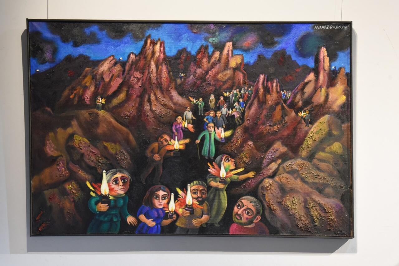 Союз художников Азербайджана представил лучшие работы 2025 года