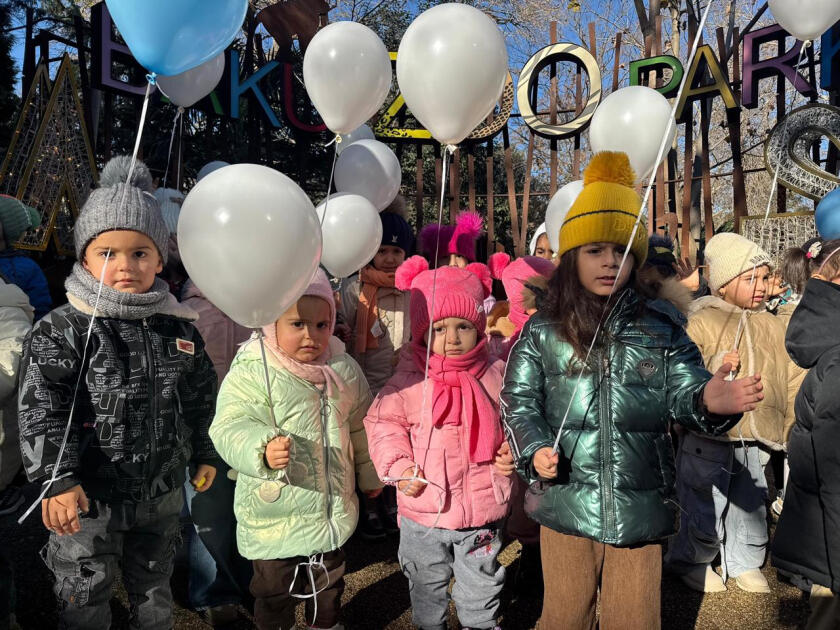 Heydər Əliyev Fondunun vitse-prezidenti Leyla Əliyevanın təşəbbüsü ilə Bakı Zooloji Parkında uşaqlar üçün bayram tədbiri təşkil olunub