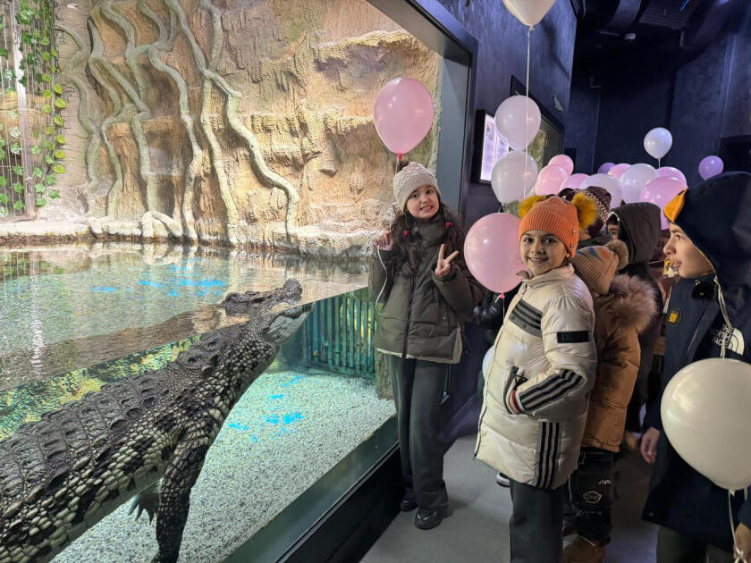 Heydər Əliyev Fondunun vitse-prezidenti Leyla Əliyevanın təşəbbüsü ilə Bakı Zooloji Parkında uşaqlar üçün bayram tədbiri təşkil olunub