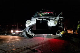 В Зардабе столкнулись два автомобиля