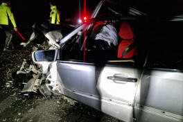 В Зардабе столкнулись два автомобиля