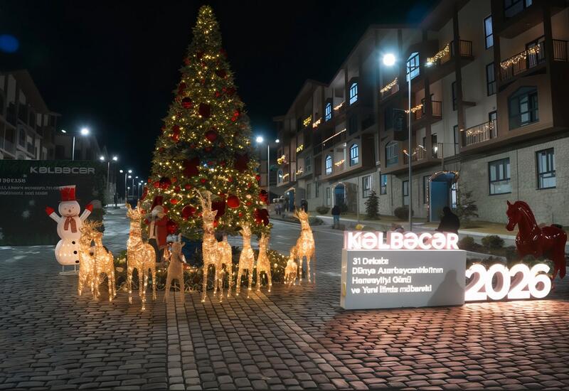 Kəlbəcər rayonunda 32 il sonra ilk dəfə Yeni il tədbiri keçirilib