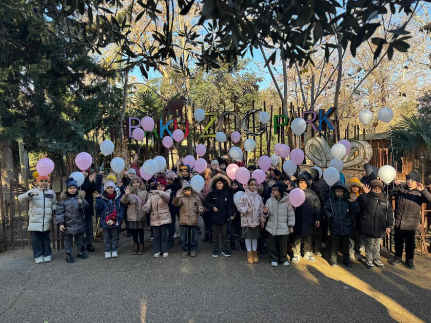 Heydər Əliyev Fondunun vitse-prezidenti Leyla Əliyevanın təşəbbüsü ilə Bakı Zooloji Parkında uşaqlar üçün bayram tədbiri təşkil olunub