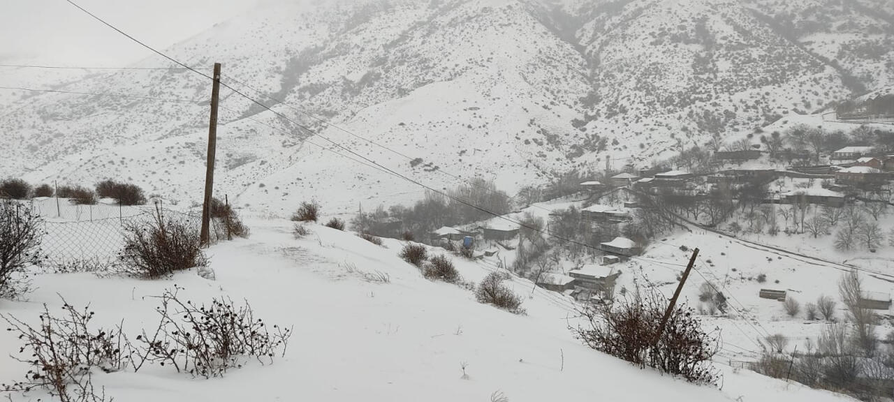 Bu rayona 43 sm qar yağdı