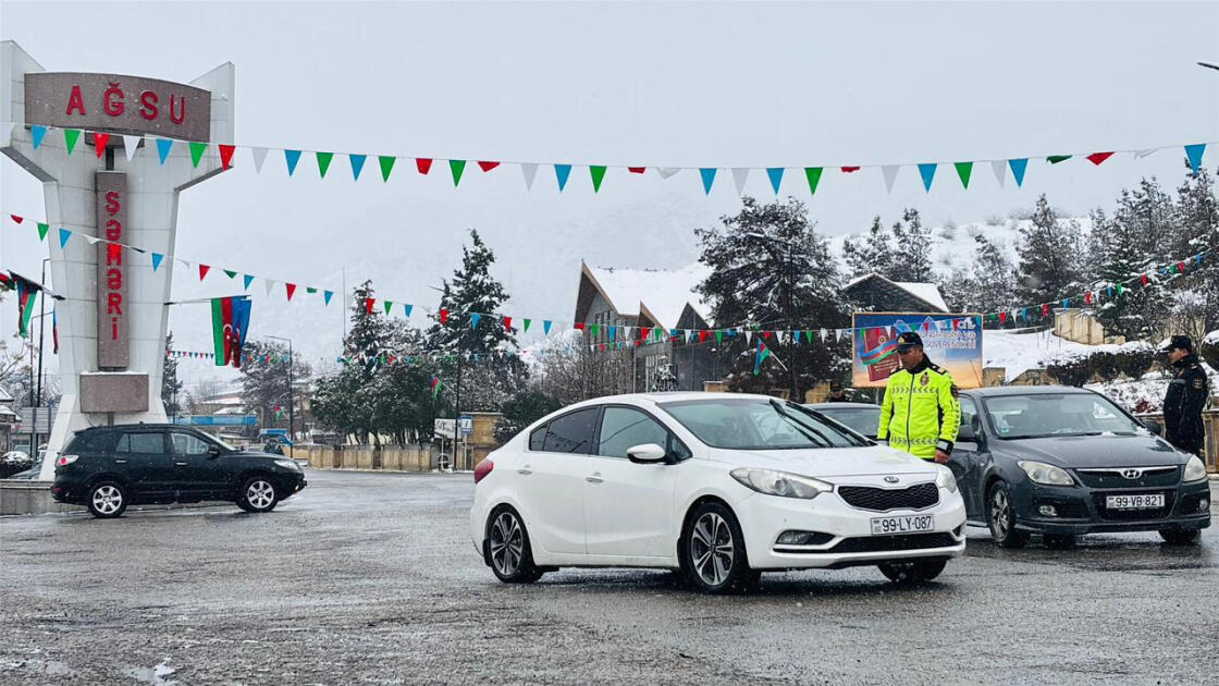 Polis Ağsu dolaylarında təhlükəsizlik tədbirlərini gücləndirib