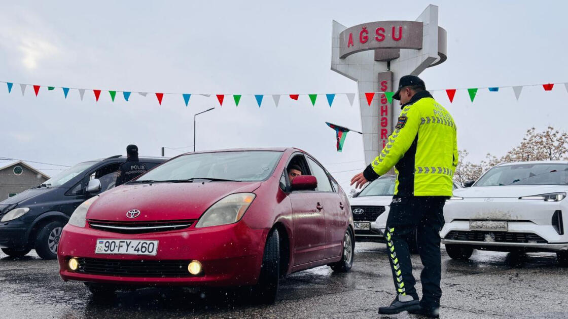 Polis Ağsu dolaylarında təhlükəsizlik tədbirlərini gücləndirib