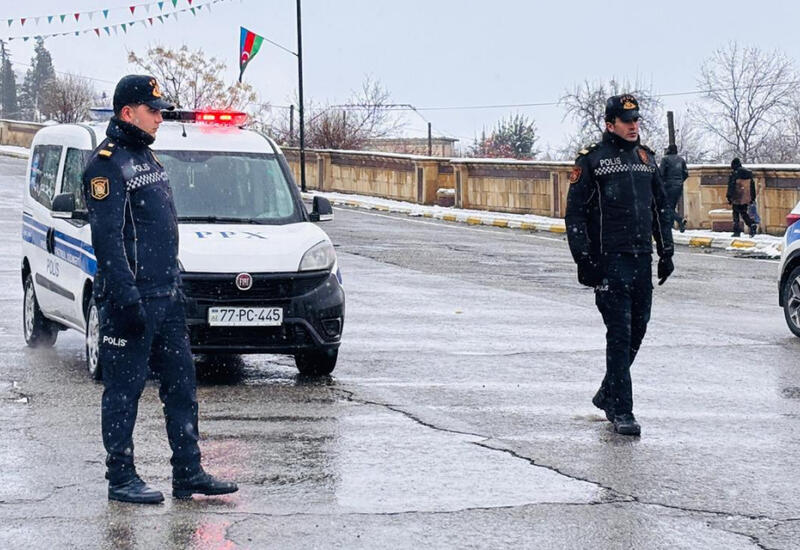 Polis Ağsu dolaylarında təhlükəsizlik tədbirlərini gücləndirib