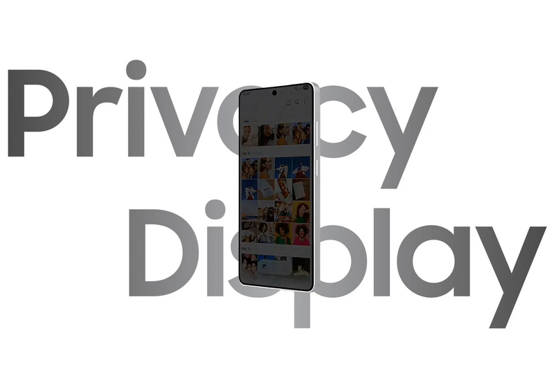 Появилась демонстрация функции антишпионского экрана нового смартфона Samsung