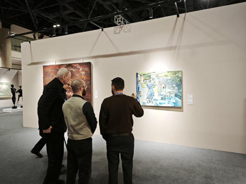 Работа азербайджанского художника представлена на Пекинской международной биеннале